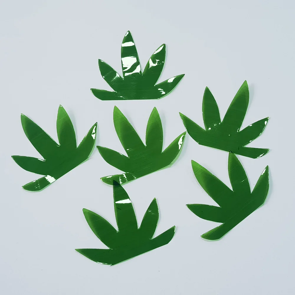 Green Arowana Fortune Teller Leaf Function Just Like Teller Fish