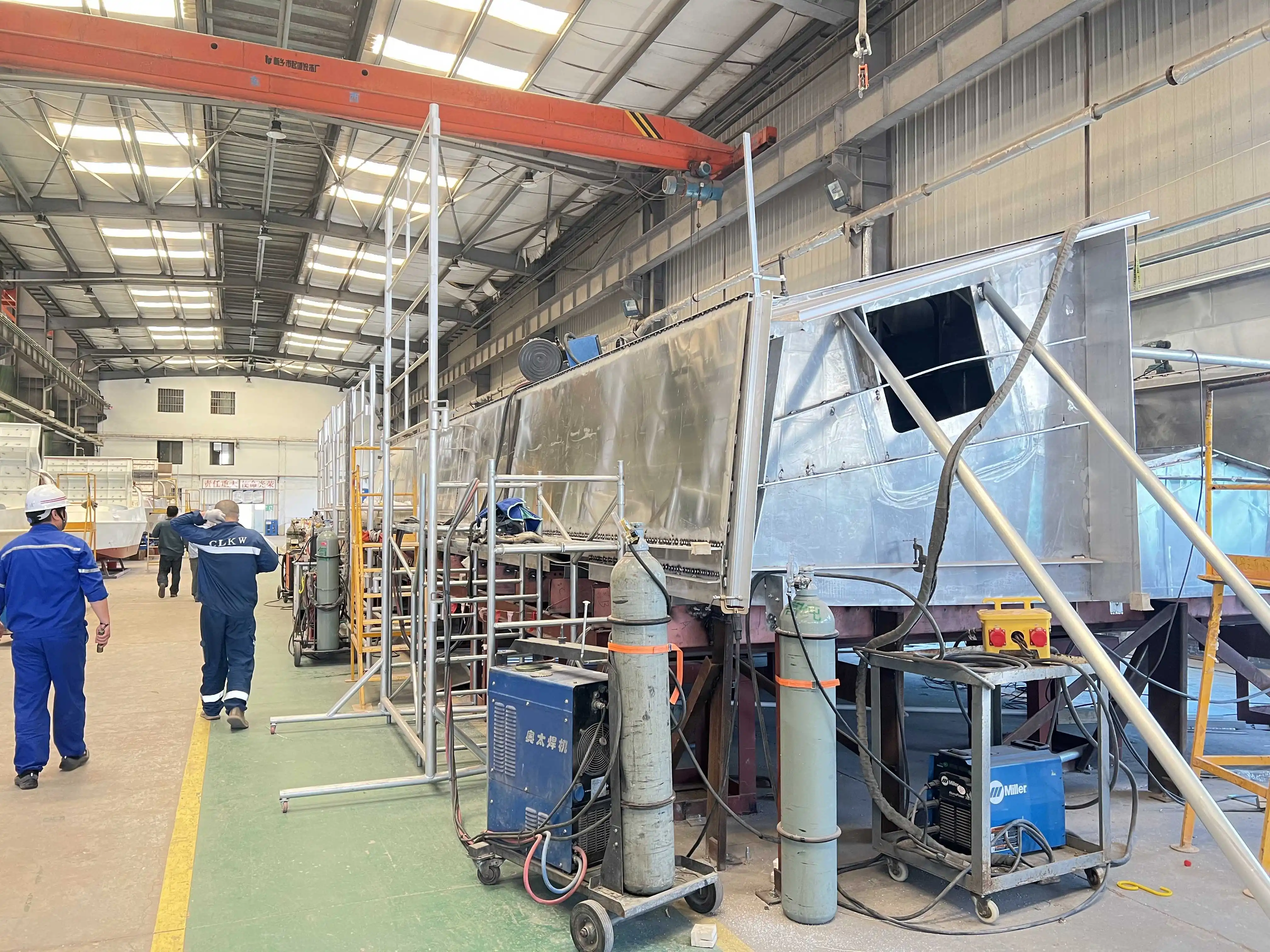 Manufacturer Direct Sales 7.5m length High-Quality Aluminum Alloy Yacht/ Boat For Sea Sailing