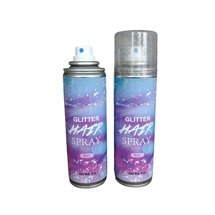 Manufacturer Direct Wholesale Glitter Spray Body Shimmer Make Up Hair Spray