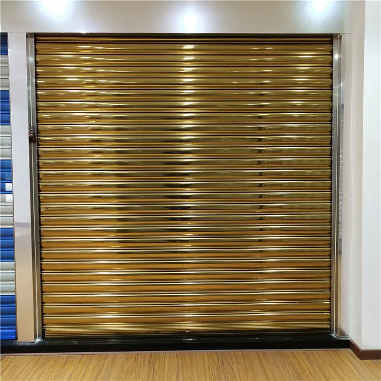 Manufacturing Hi-Speed Remote Control Security Gate Roll Up Steel Shutter Door