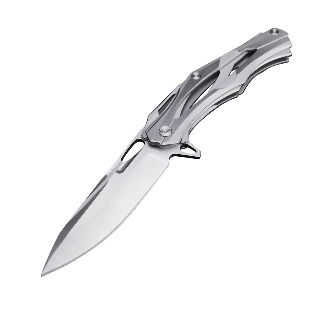Multifunction All Steel Handle Outdoor Camping Hunting Knives Tactical Folding Pocket knife