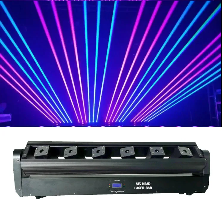 RGB full color 3W laser bar dmx/sound control dj disco club stage laser moving head laser light