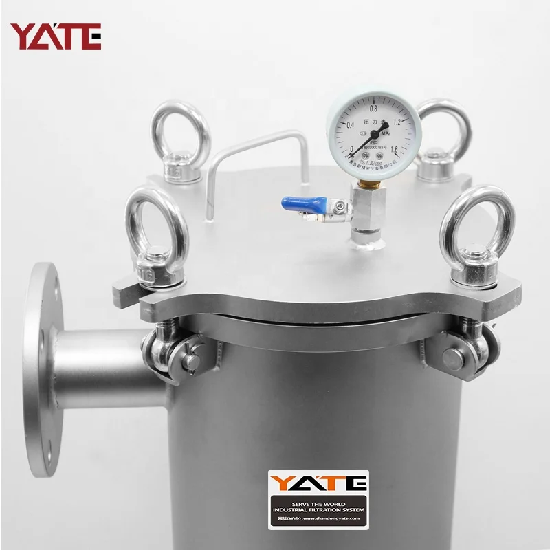 Filtration Equipment Honey Filter Housing Honey Filter Bag Filter Housing
