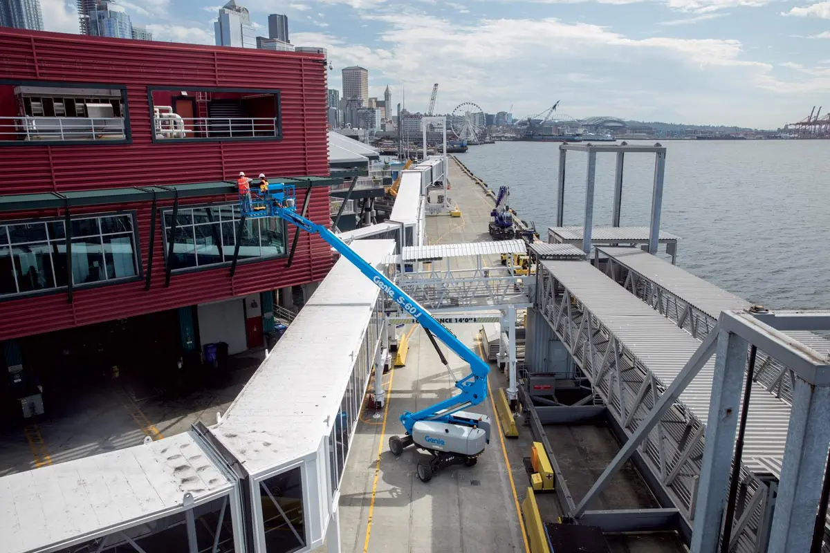 Распродажа подвижная гидравлическая подъемная Рабочая платформа модель S-60 J портативный подъемник рабочая высота макс. 20 5 м