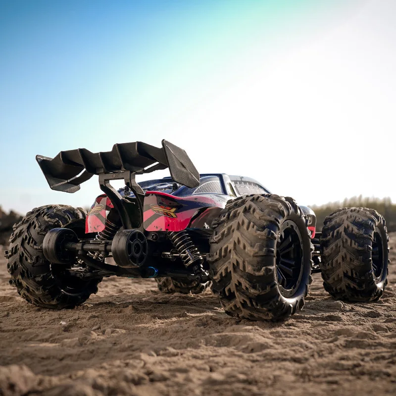 2024 Hot Sale 1/16 Brushless Drift Alloy Metal Led Hydraulic 70km High Speed Remote Control Rc Trail Truck Toy Vehicle For Boys