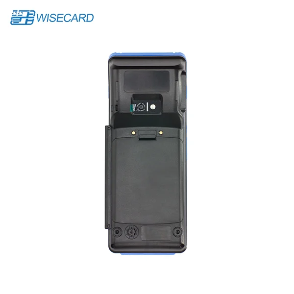 Wisecard T90 cheap price Portable Mobile 4G Android Handheld Pos Terminal Ticketing POS system With Printer for Mobile Payment