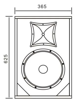 Sound box speaker  loudspeaker  for outdoor pa system  professional
