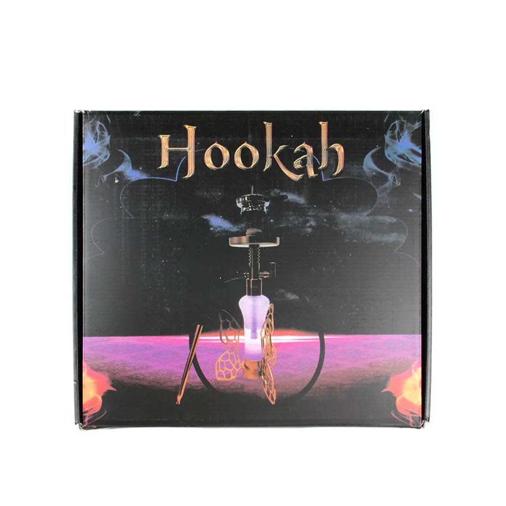 high quality wholesale BUTTERFLY Hookah ktv Shisha Hookah Hi-tech club Butterfly hookah and led light