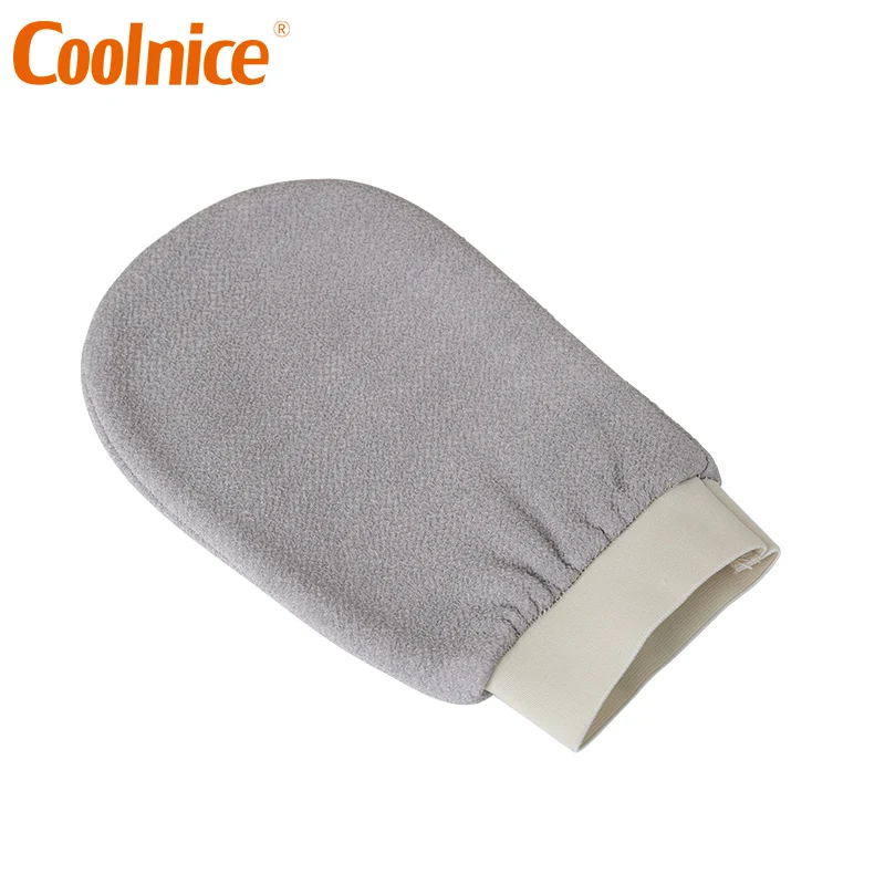 Coolnice New arrive 100% Viscose   Bath Exfoliating Mitt  Morocco With Mitts Bath Scrubber Body