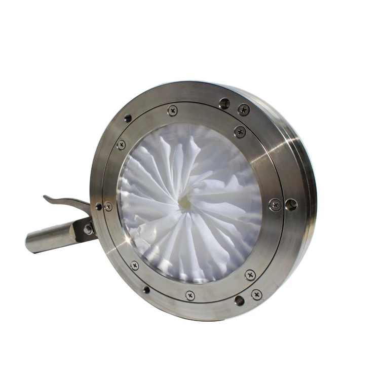 AKMK Food grade  Iris diaphragm valves AD series for  silo