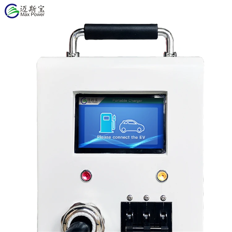 Manufacturers Type 2 Electric Vehicle Cable Car Adjustable Portable Charging Station Ev Charger Chademo CCS Combo 50 /60 Hz 30KW