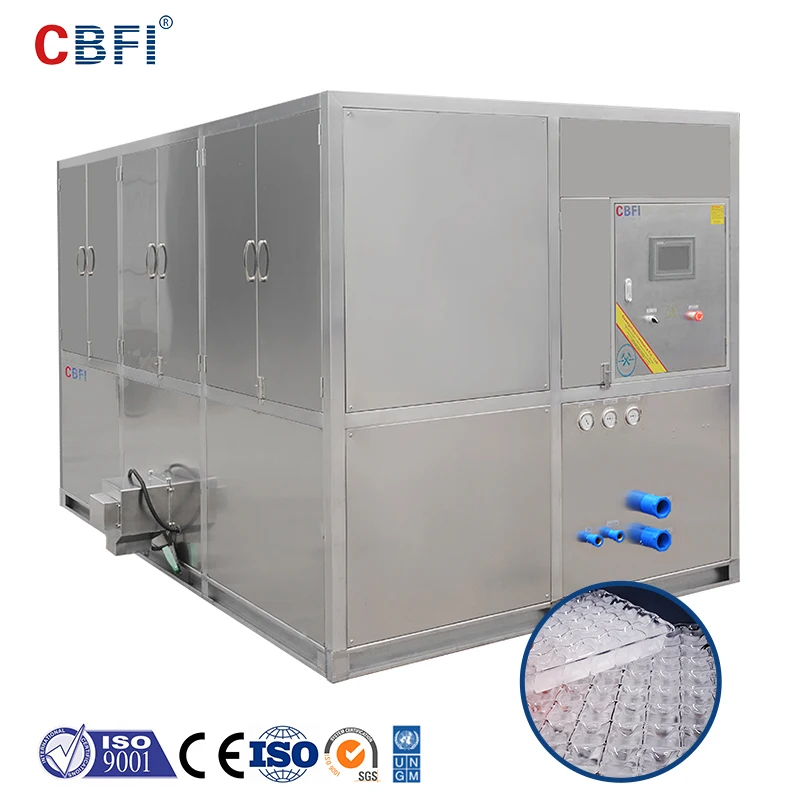 Low electric power consumption Ice Cube Making Machine made in china for ice factory