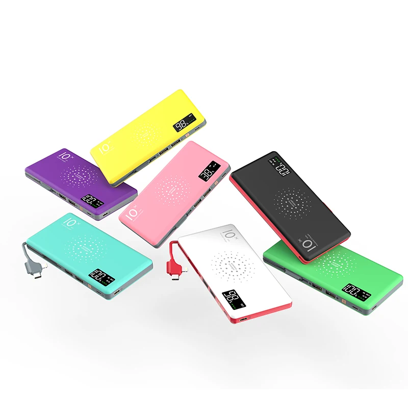 
Best Seller Wireless Charger Mobile Power Bank Portable Power Bank Mobile Charger Electric Rechargeable Lithium Battery Charger 