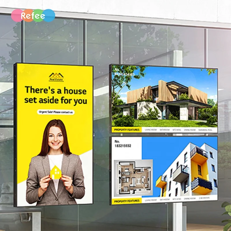 Витринный дисплей витрина 3000nits считываемый солнечным светом умный ЖК-монитор вертикальная цифровая вывеска коммерческая Телевизионная реклама экран