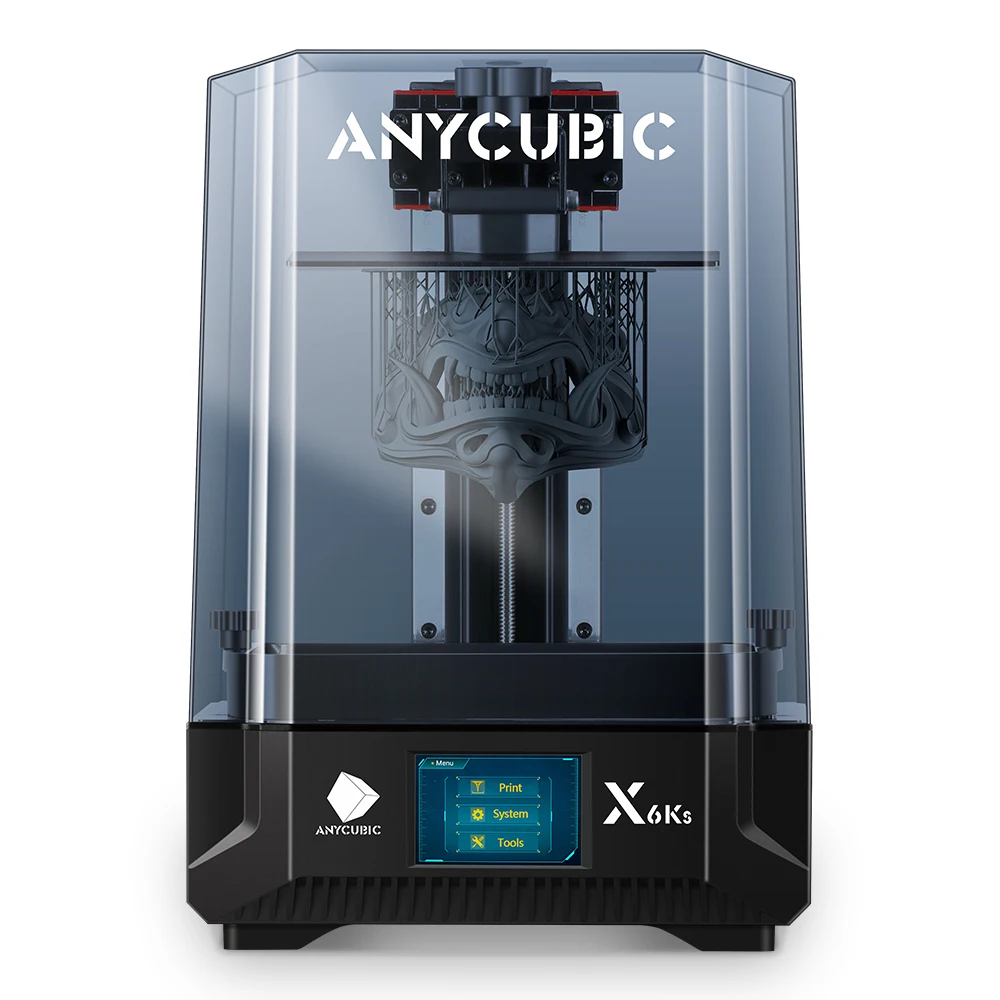 NEW ANYCUBIC 3D Printer Huge Screen Large Build Volume Resin 6K High Resolution 3D Printing