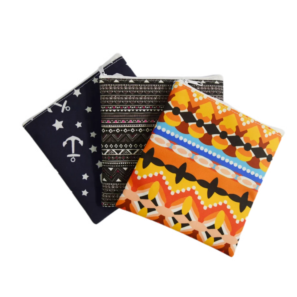 
Manufacturers of Custom Printed Waterproof Dishwasher Safe Kids Fruit Zipper Lock Reuseable Cotton Snack Bags Pouch 