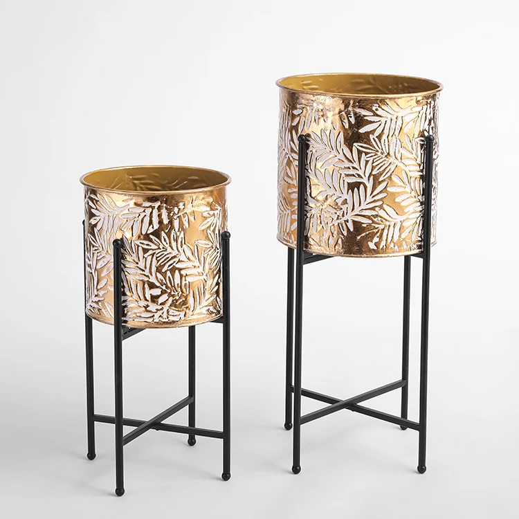 Metal decoration flower rack gold flower restaurant decoration flower rack