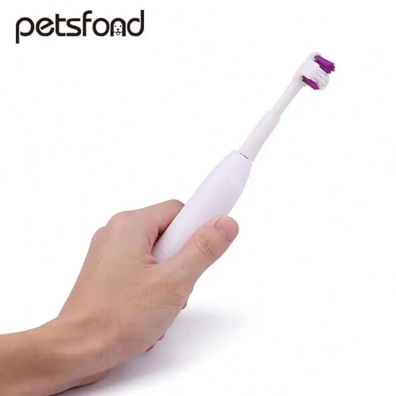 
pet electric toothbrush H0Qfg dog cat tooth cleaning brush 