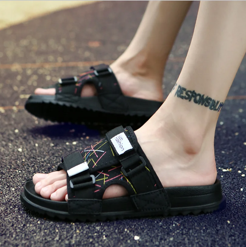 Оптовая продажа, новейший дизайн, мужские тапочки, Нескользящие мужские тапочки на заказ