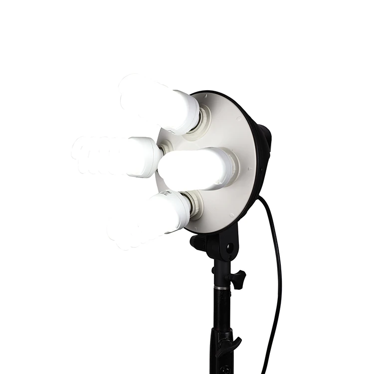 High Quality Professional Photography Studio Lighting Fluorescent Light with Octabox or Square Box