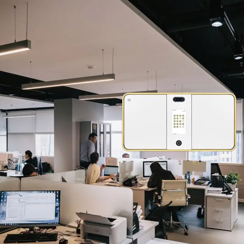 High Security Wall Mount Key Storage Smart Car Key Lock Organizer Box With Combination Lock 32 Key Box Safe