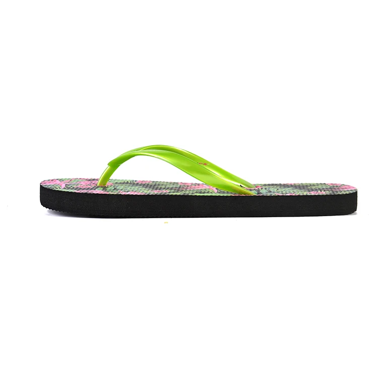 beautiful flower flip flop material slippers