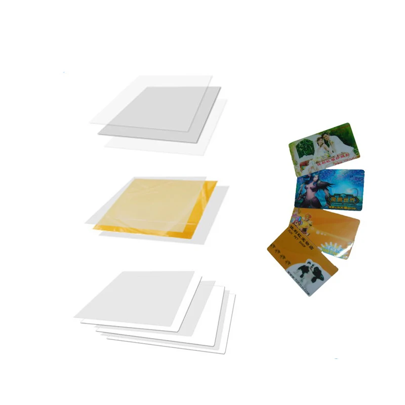 WENLIN white rigid pvc sheet a4 inkjet pvc fusing sheets