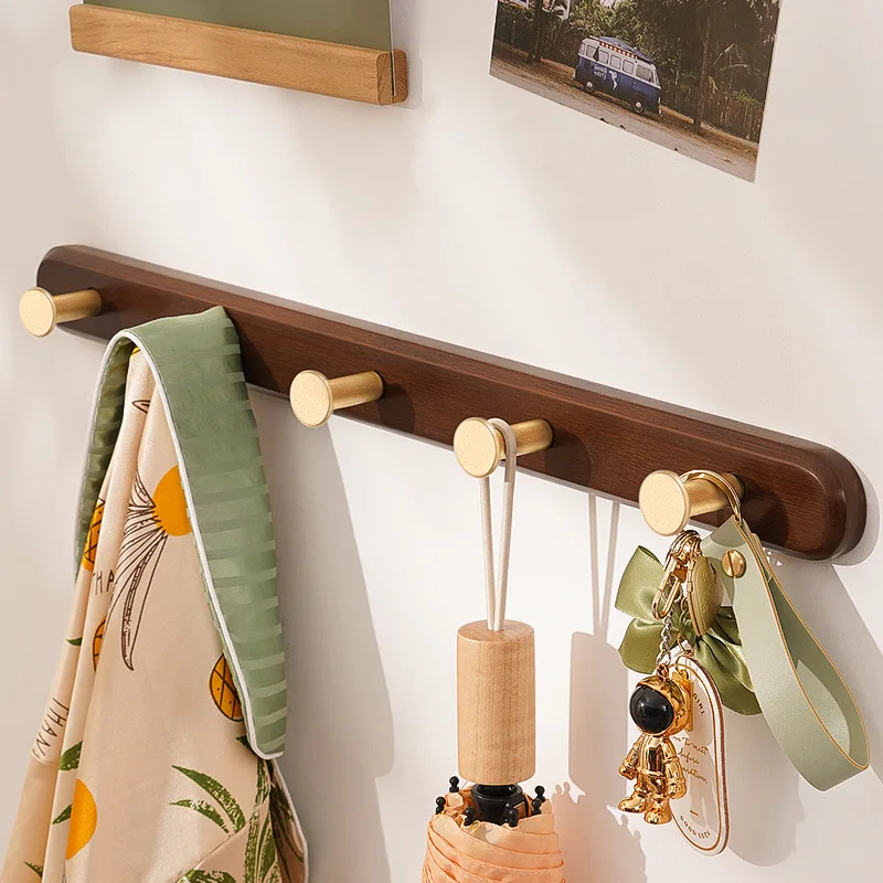 Heavy-Duty Clothes Hook Decorative Wall Mounted Clothes Hanger Decorative Hook Rack