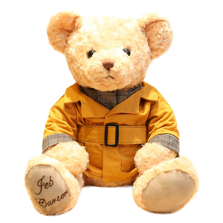 High Quality Stuffed Animal Plush Toys Teddy Bear Dolls with Clothes