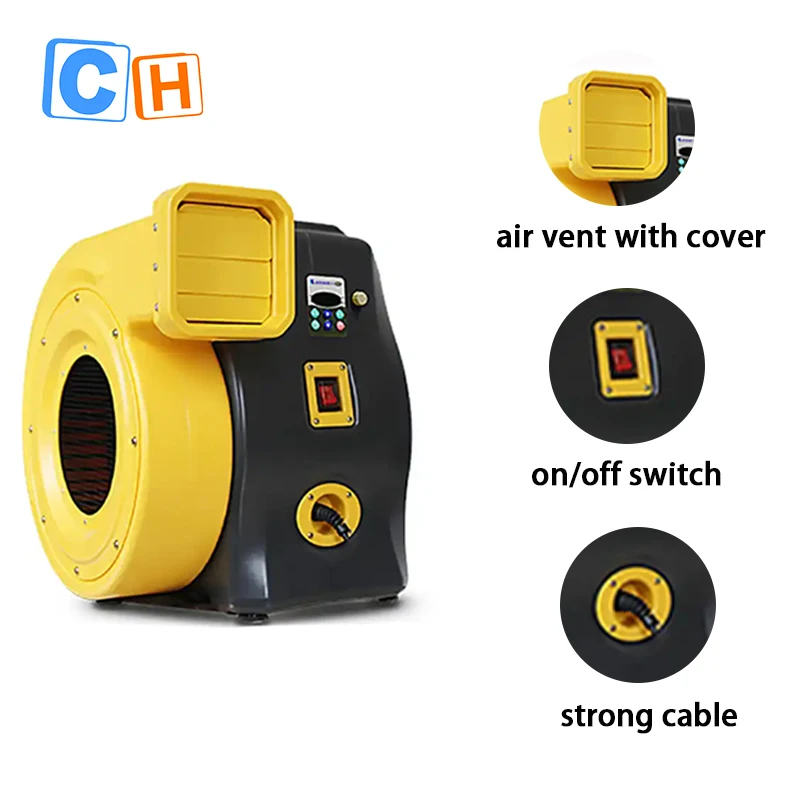 CH Hot Air Blower High Pressure For Inflatables Inflatable Blower 950W 1100W 1500W