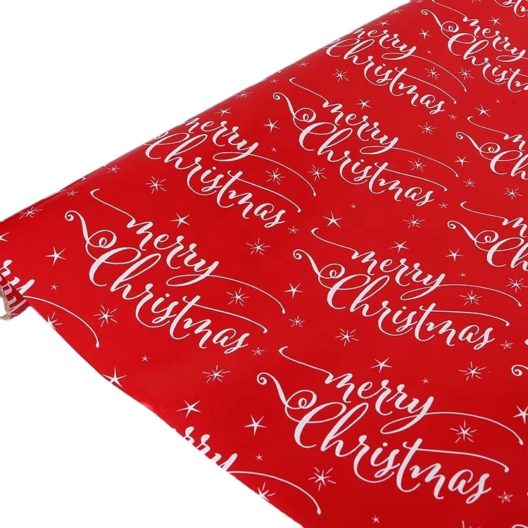 Custom beautiful Roll christmas gift Wholesale christmas wrapping paper for Wedding, Birthday, Holiday, Baby Shower Wrap