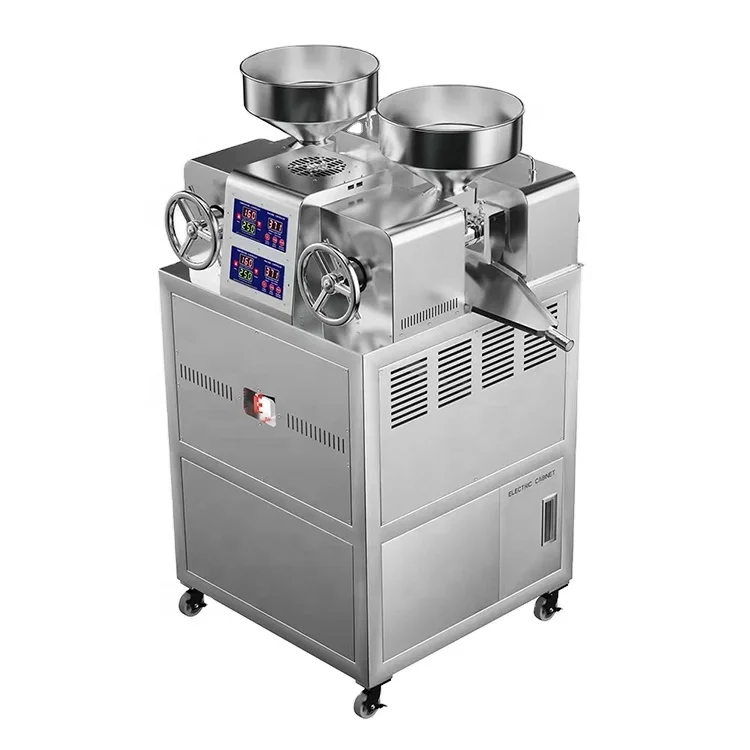 Hot Product 2 Press Rods Double-headed Commercial Oil Press Machine