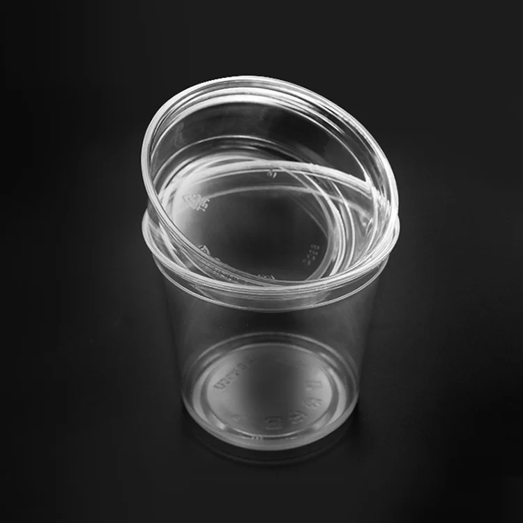 Овощной Фруктовый Салат ПЭТ пластиковая чашка с крышкой