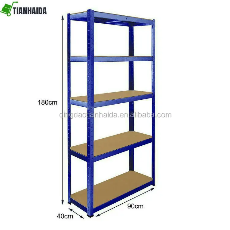 Wholesale Heavy Duty Garage Shelves Shelving 4/5 Tier Racking Boltless Storage Shelf Unit