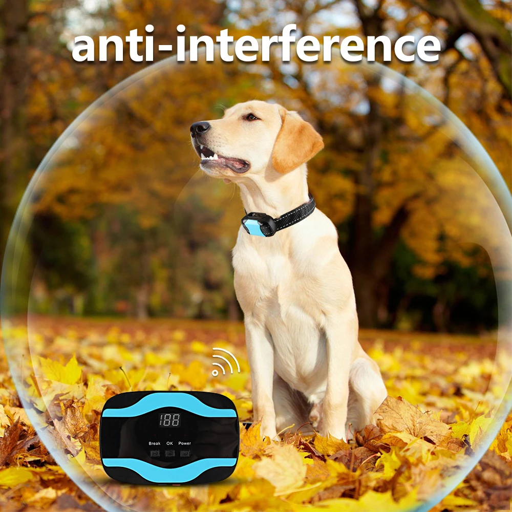 Новая инновационная электрическая ограда для собак, провод для сдерживания домашних животных, система забора для собак для наружного дома