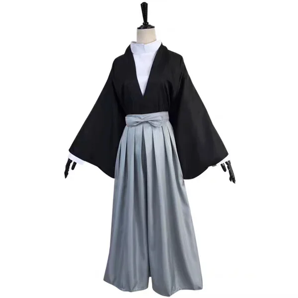 Anime  Cosplay Costume  Hakama Pant Kendo Costume Cosplay Tsukasa Yugi Samurai Kimono Set Men Women Outfit