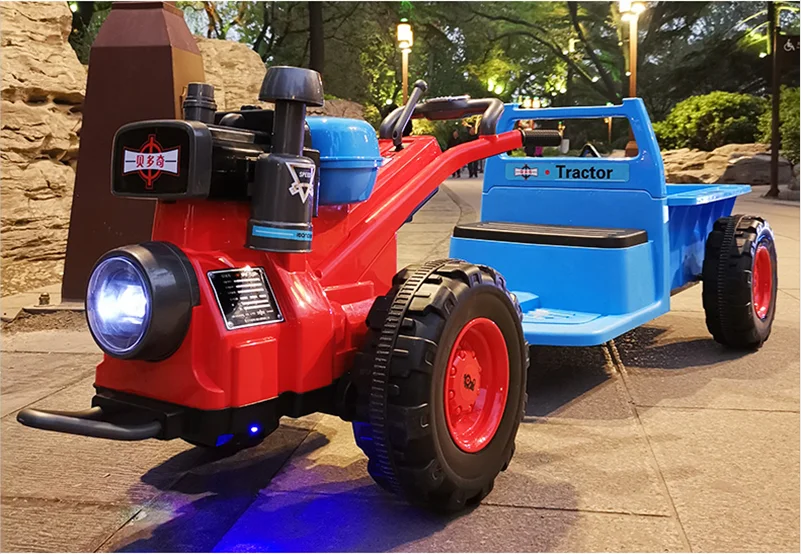 Hot New kids ride on Tractors remote control car kids electric toy cars for kids to drive