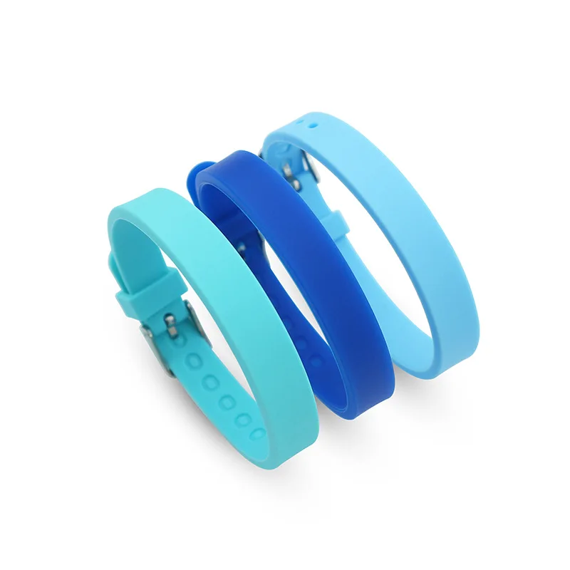 Aimgal модные ювелирные изделия 10 мм Радужный пищевой силиконовый браслет DIY индивидуальные аксессуары из нержавеющей стали