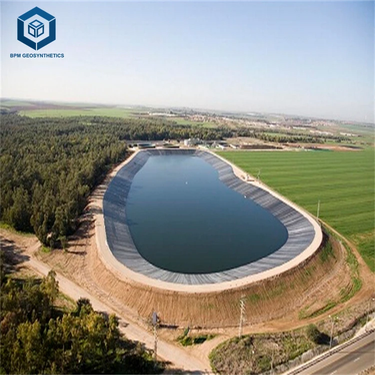 1.5mm HDPE Geomembrane Material Waterproof Plastic Liners for Dam Liner in Kenya