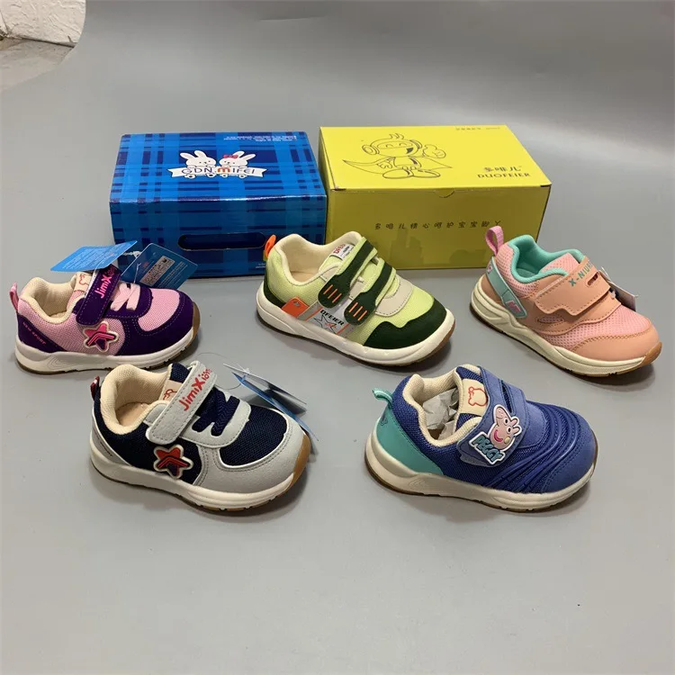 K11226 Shoes Stock New Arrival Mix And Match Kids Running Children Sneakers Sports baby first walker shoes