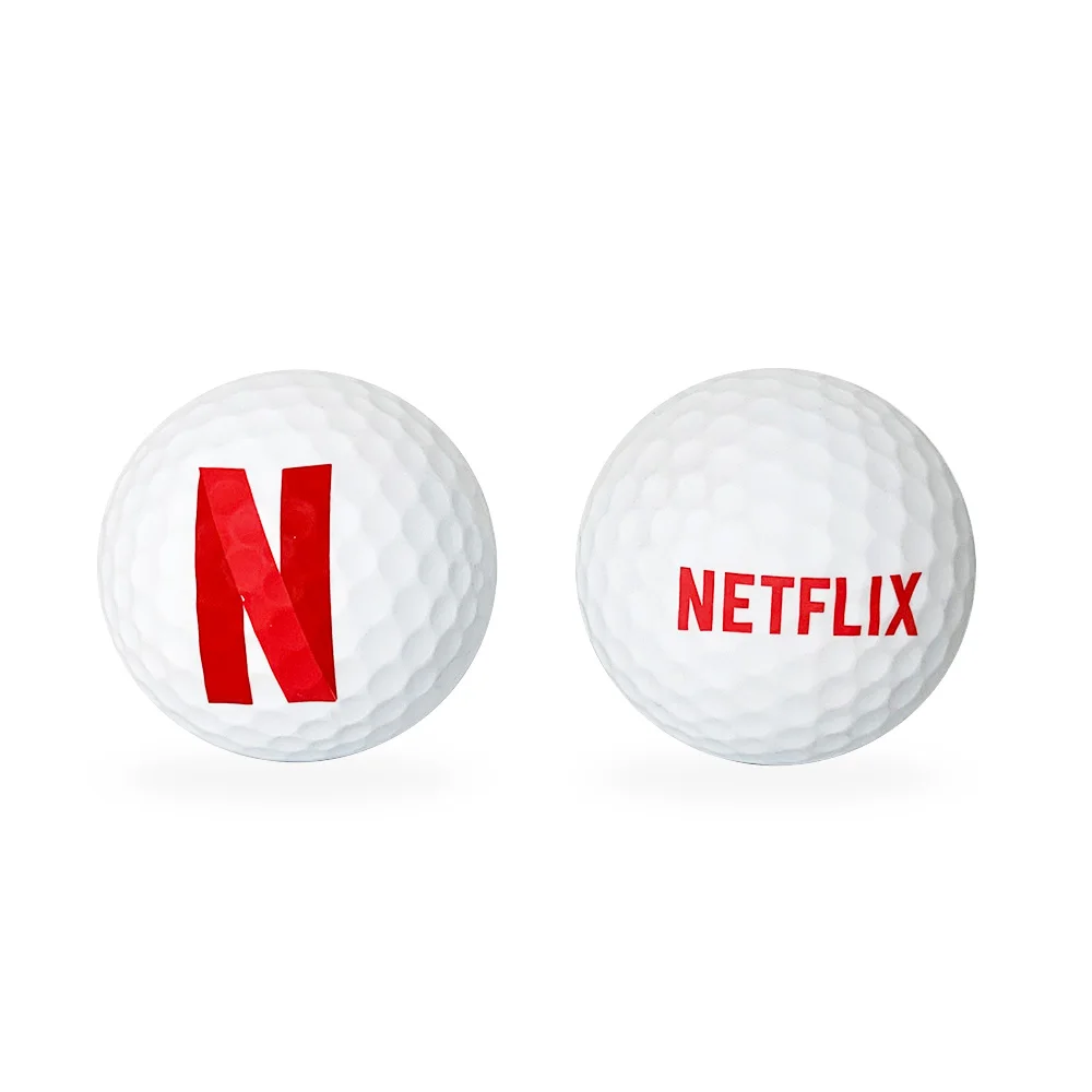 High Quality Custom Logo Paper Cylinder Wholesale Price 3-Pack Set Golf Balls