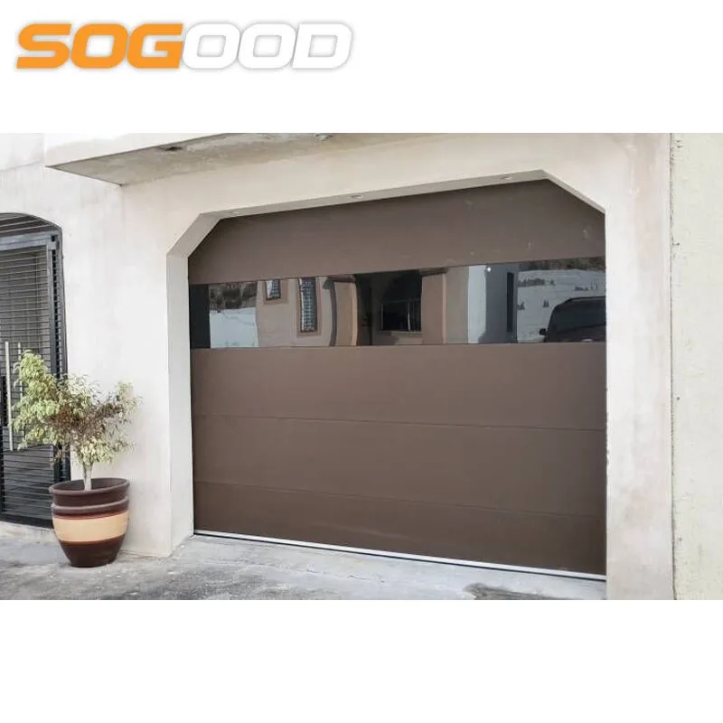 electric 8x7 overhead garage door sectional door