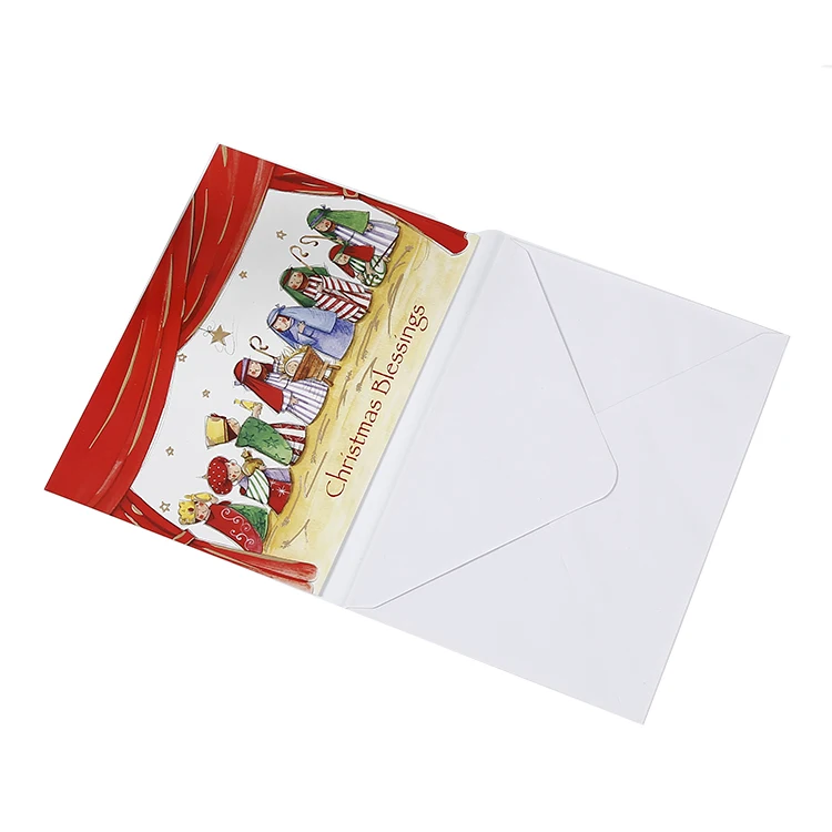Custom assorted greeting cards birthday christmas cards New Year Party Invitation Cards