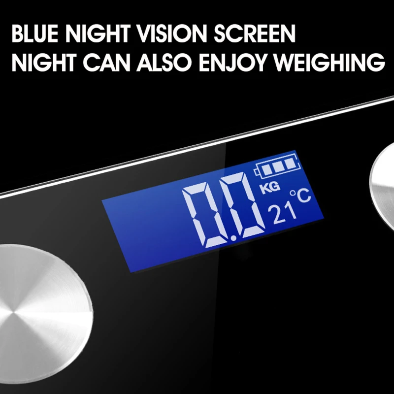 BMI Body Fat Analyzer Measurement Baby 200kg Weight Scale Household Electronic App Digital Smart 1 Years