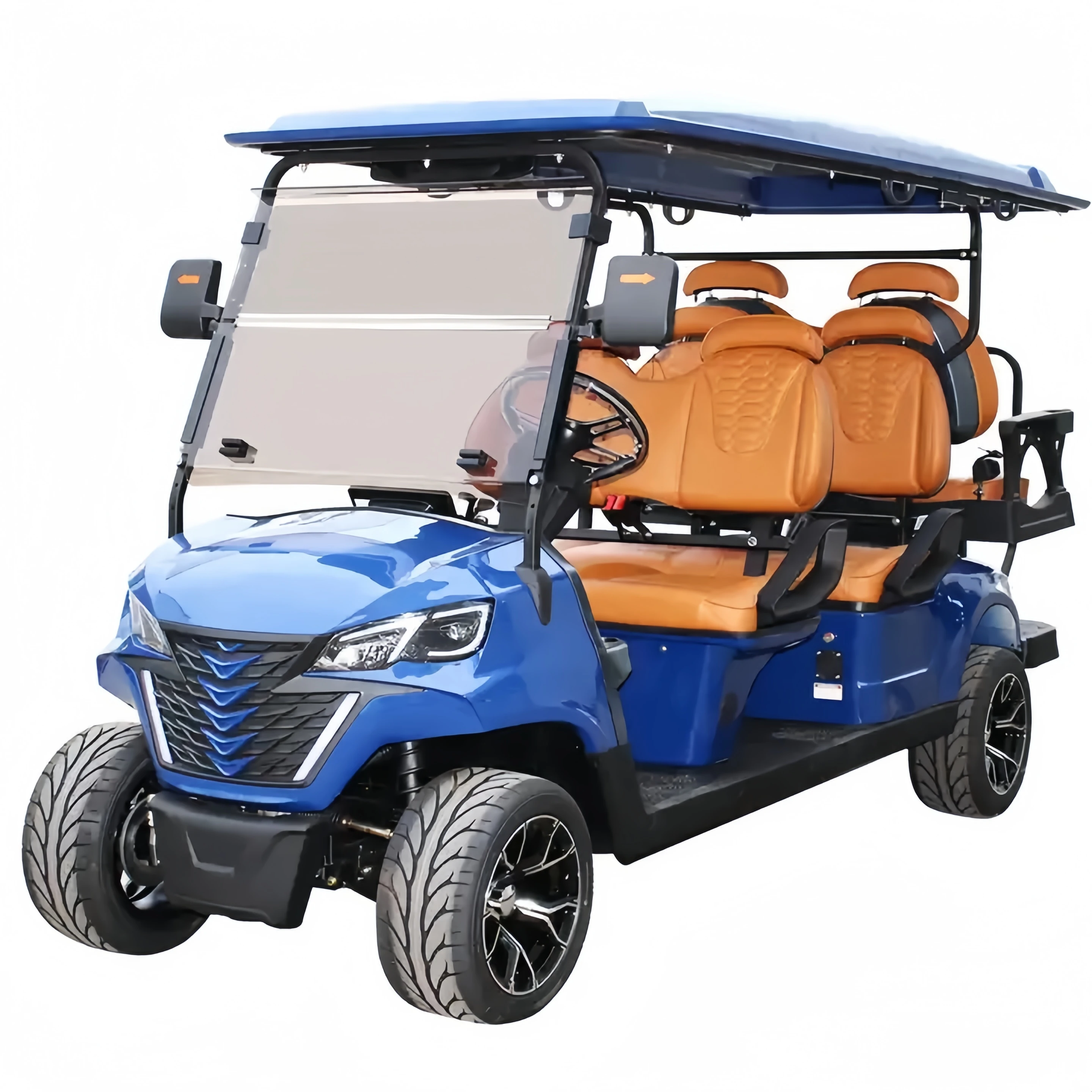 Hot Sale 4-Seater Electric Steel Buggy EEC Compliant Golf Cart Dot and GCC Certified Left Steering for Hunting by Club Car