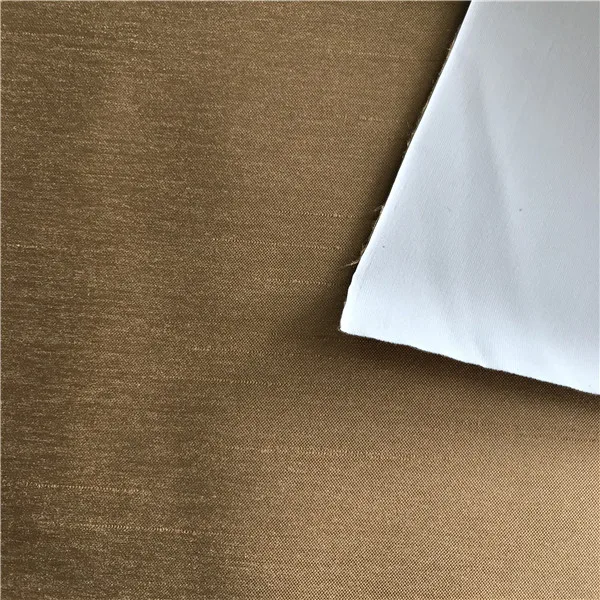 3 Pass Slub Blackout Lining Fabric Non FR Width 280cm