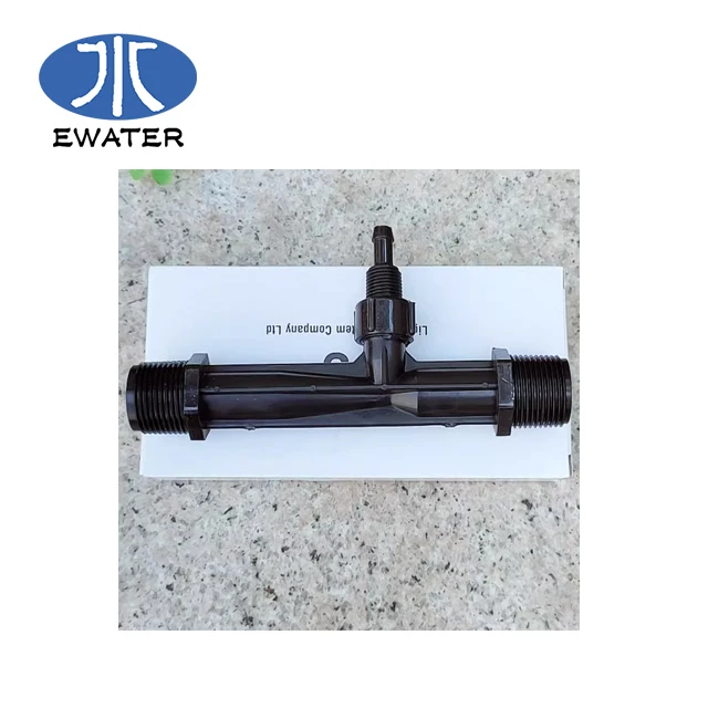 PVC 1/4 Venturi fertilizer Injector aerator for Ozone generator water disinfection machine