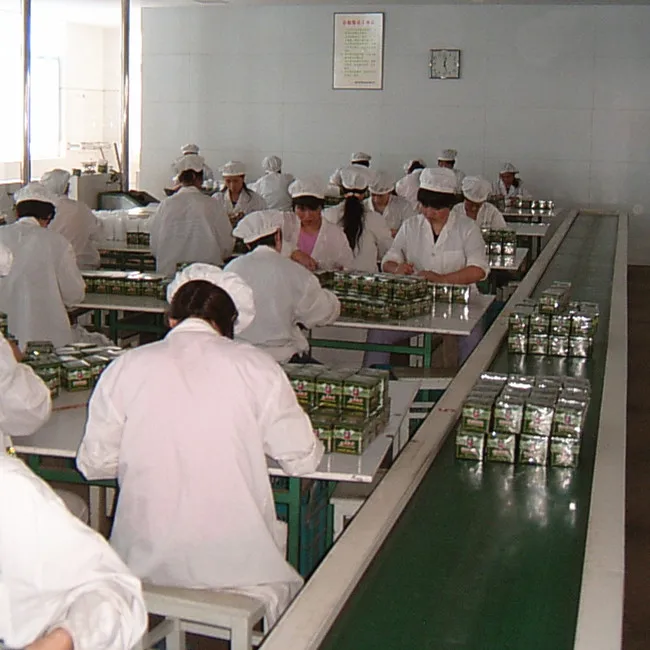 HACCP Сертифицированный низкий пестицид стандарт ЕС 9374 Китайский зеленый