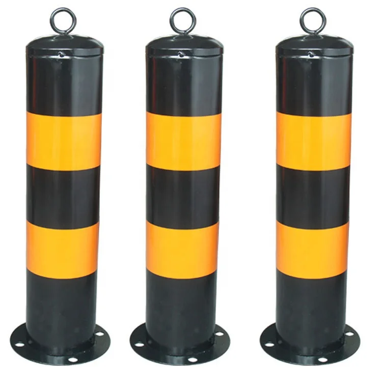 Steel Pipe Anti collision Guardrail China Car Stopper Parking Space Limiter High Quality U-shaped Steel Tube Guard for sale