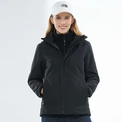 Women Winter 3 In 1 Outdoor Waterproof Ski Wear Jacket